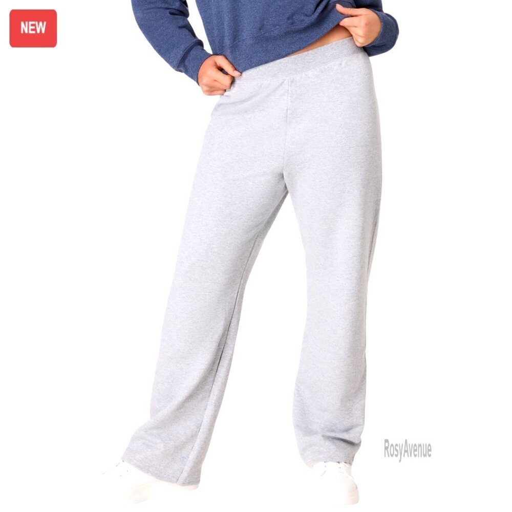 Women's EcoSmart Fleece Sweatpants, Open Bottom, Pocketless, Regular Fit